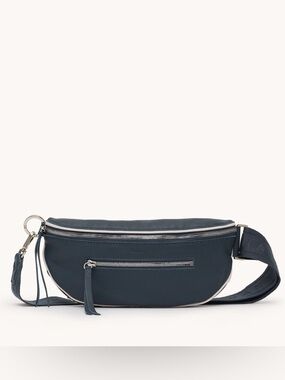 Hammitt Charles Cross-body Bag Medium- Nautical Navy/Silver